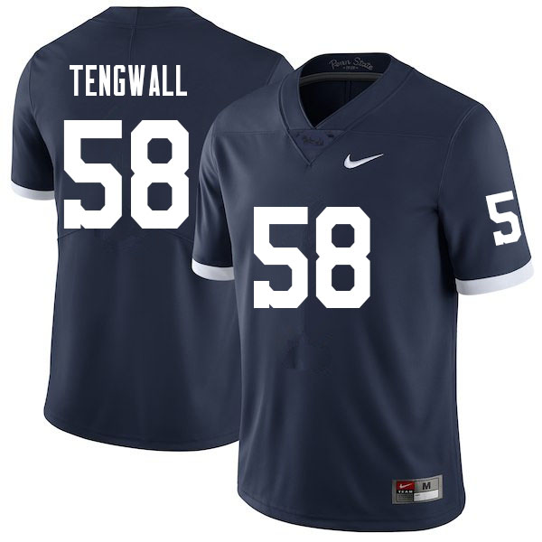 NCAA Nike Men's Penn State Nittany Lions Landon Tengwall #58 College Football Authentic Navy Stitched Jersey LFV6798AT